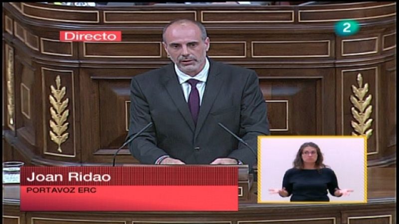 Debate del estado de la nación 2011 - ERC, IU, ICV - Ver ahora  