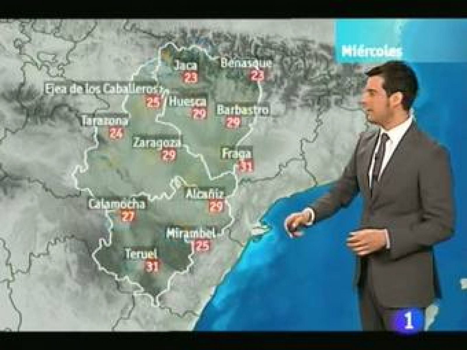 El tiempo en la Comunidad de Aragón - 29/06/11 | Ver