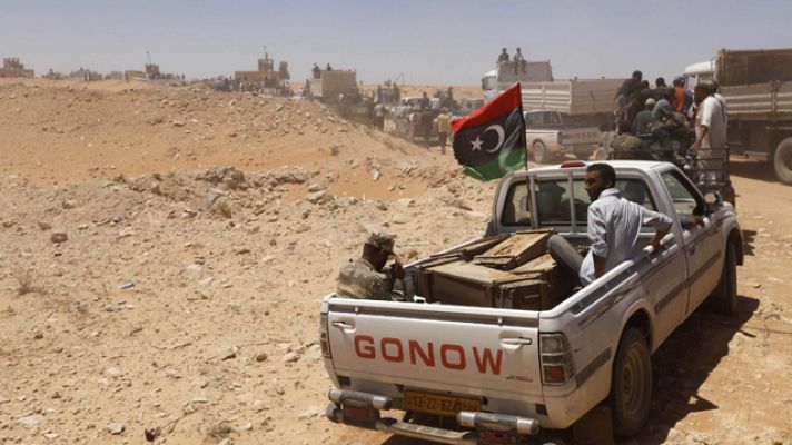 Telediario 1 - 100 días de guerra en Libia