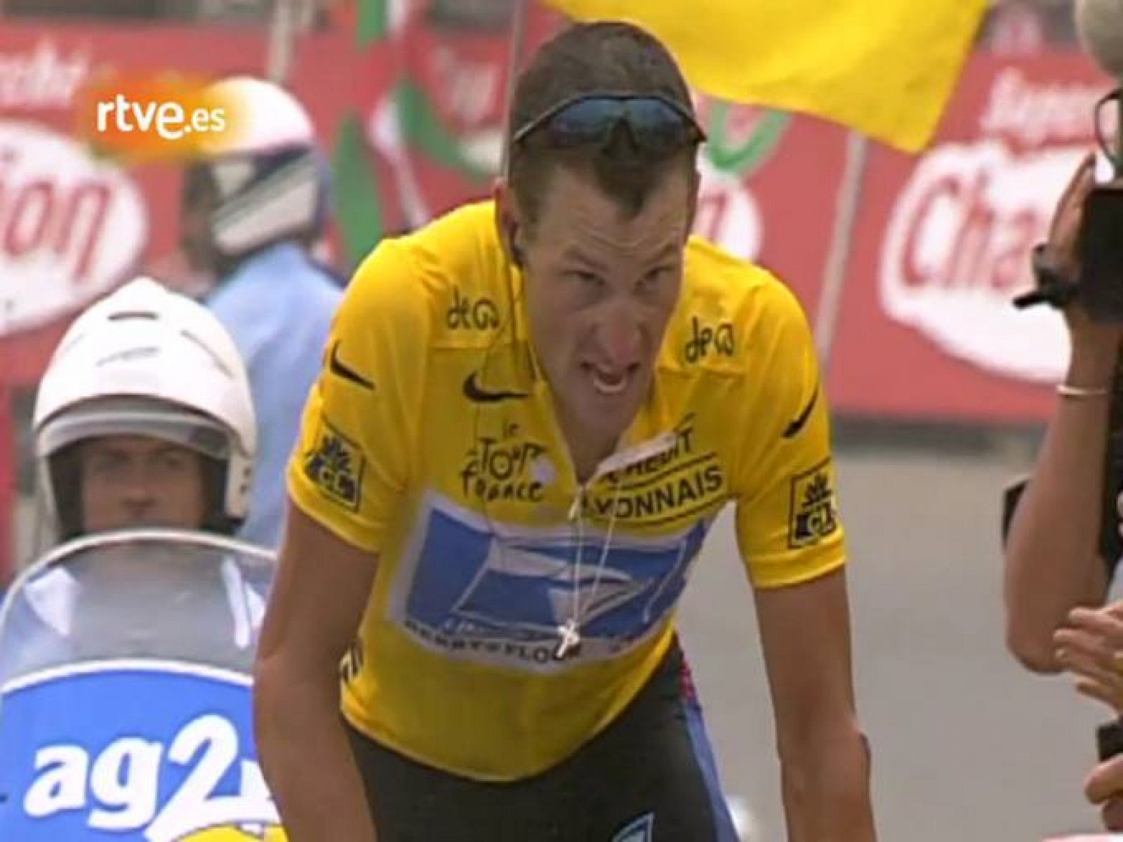 Tour de Francia: Armstrong contra las adversidades, en Luz Ardiden 2003 | RTVE Play