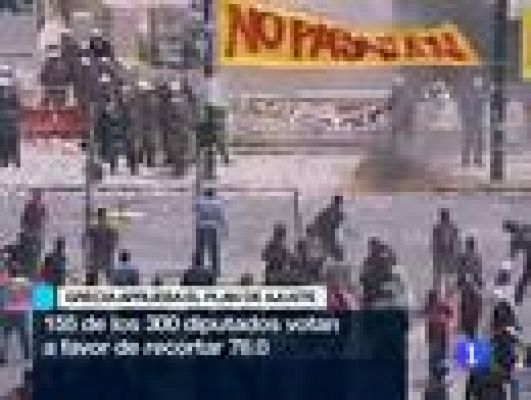 Telediario 1 - Telediario 2 en 4' - 29/06/11