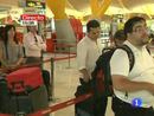 Telediario 1 - Primera operación salida del verano