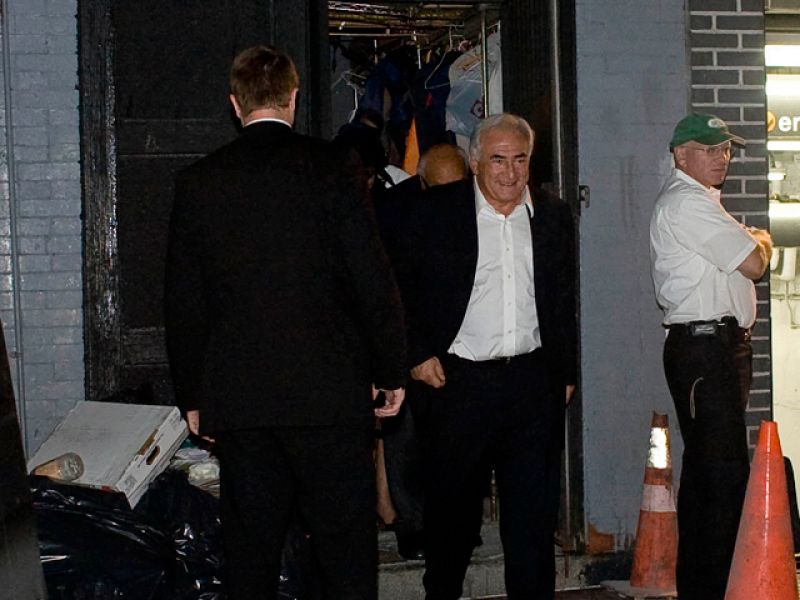 Strauss-Kahn disfruta de su libertad en Nueva York