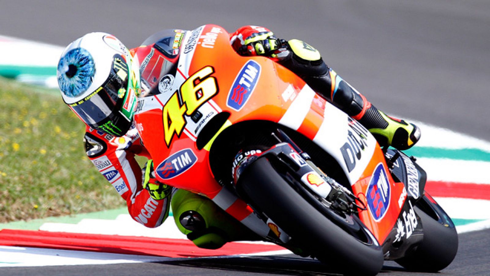 El nuevo casco de Rossi | Ver