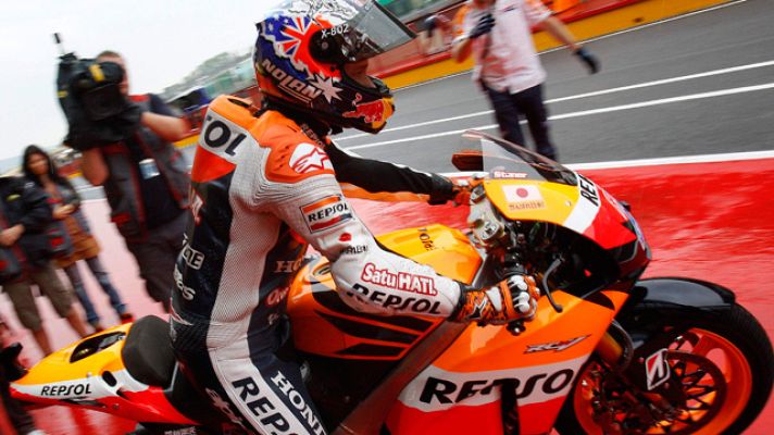  - Stoner, el más rápido bajo la lluvia