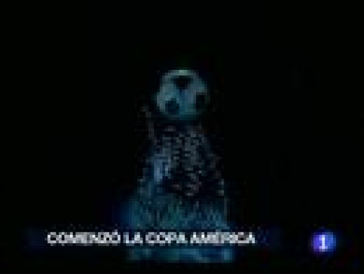 Telediario 1 - Tropiezo de Argentina ante Bolivia