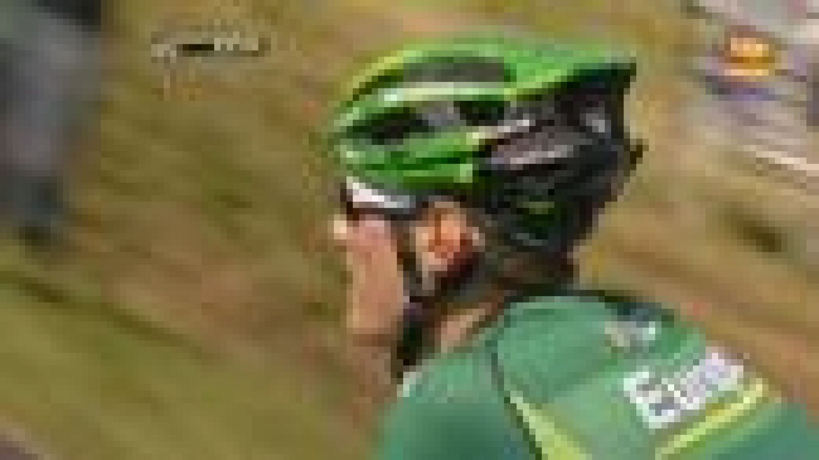 Tour de Francia: Una montonera corta a Contador | RTVE Play