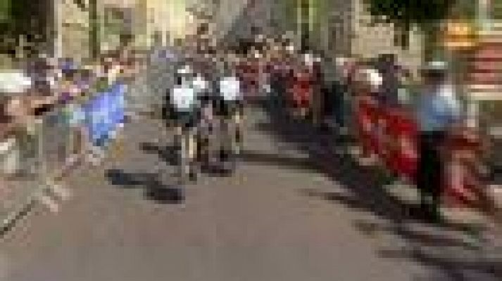 Tour de Francia - Llegada a meta del Leopard