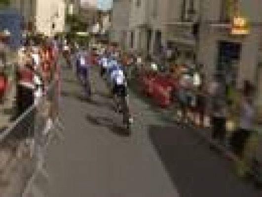 Tour de Francia - Llegada a meta del equipo Garmin