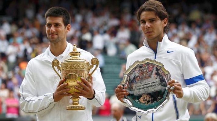 Telediario 1 - Djokovic destrona a Nadal en Wimbledon