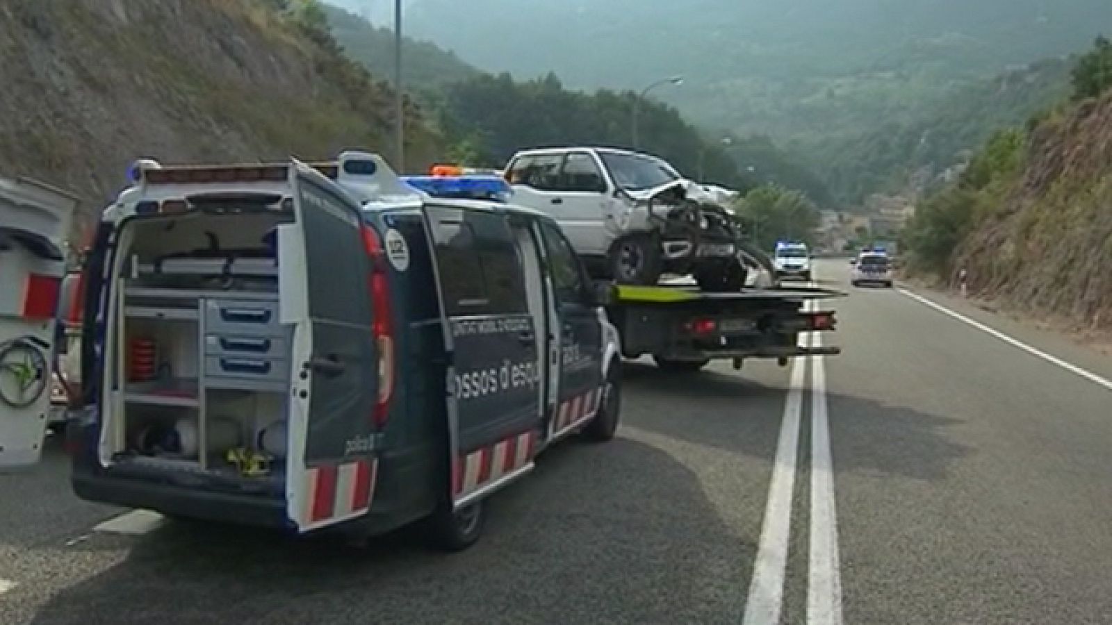 Grave accidente de tráfico en Aranjuez, Madrid