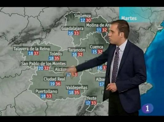 El tiempo en Castilla La Mancha (4/07/2011)