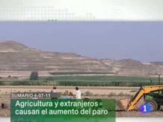 Informativo Telerioja - Telerioja en 2' - 04/07/11