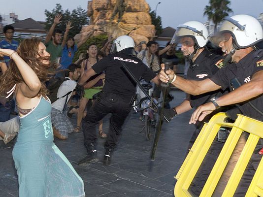 Informativo 24h - Dos "indignados" detenidos en Palma