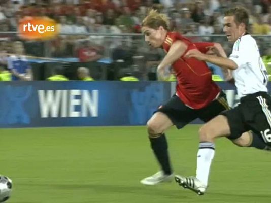 España gana la Eurocopa 2008 con gol de Torres