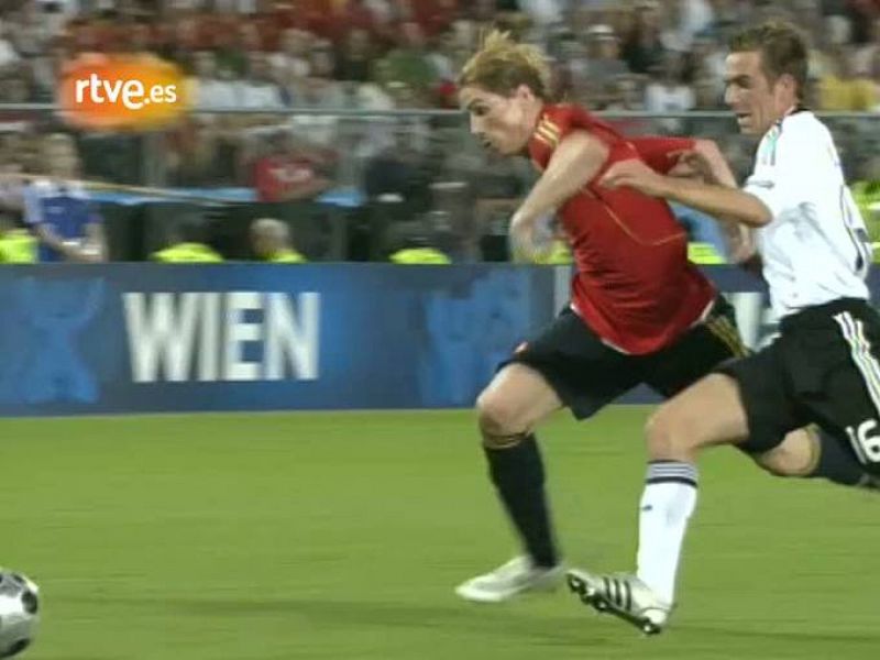 España gana la Eurocopa 2008 con gol de Torres 