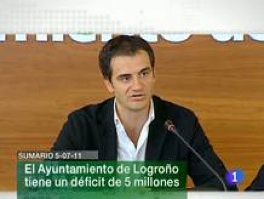 Informativo Telerioja - Telerioja en 2' - 05/07/11