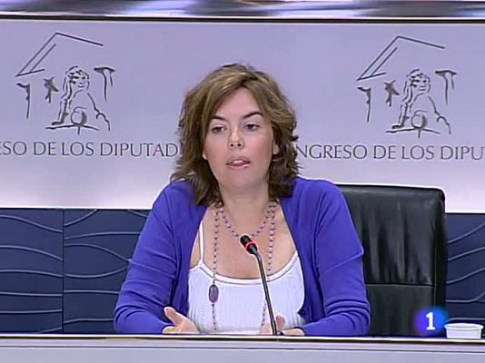 Telediario 1 - Reacciones políticas al caso SAGA