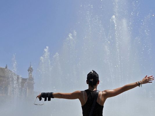 Predominio de sol y calor