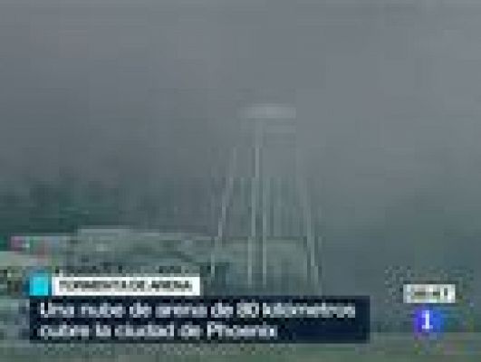 Impresionante tormenta de arena en Phoenix, Arizona