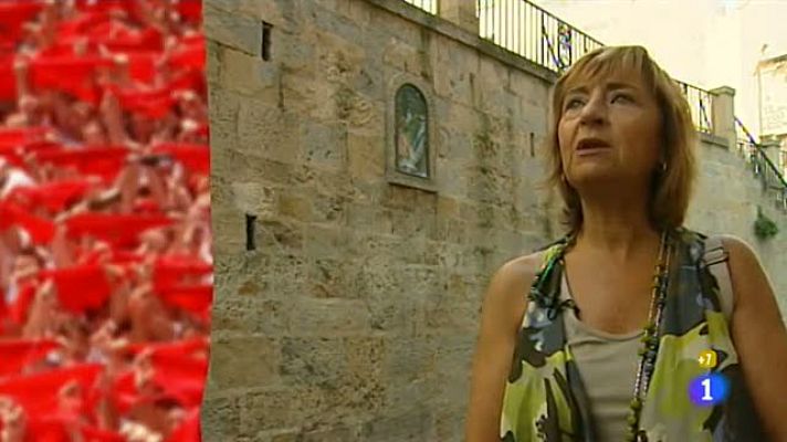 San Fermín - El traslado de San Fermín cada día hasta el encierro