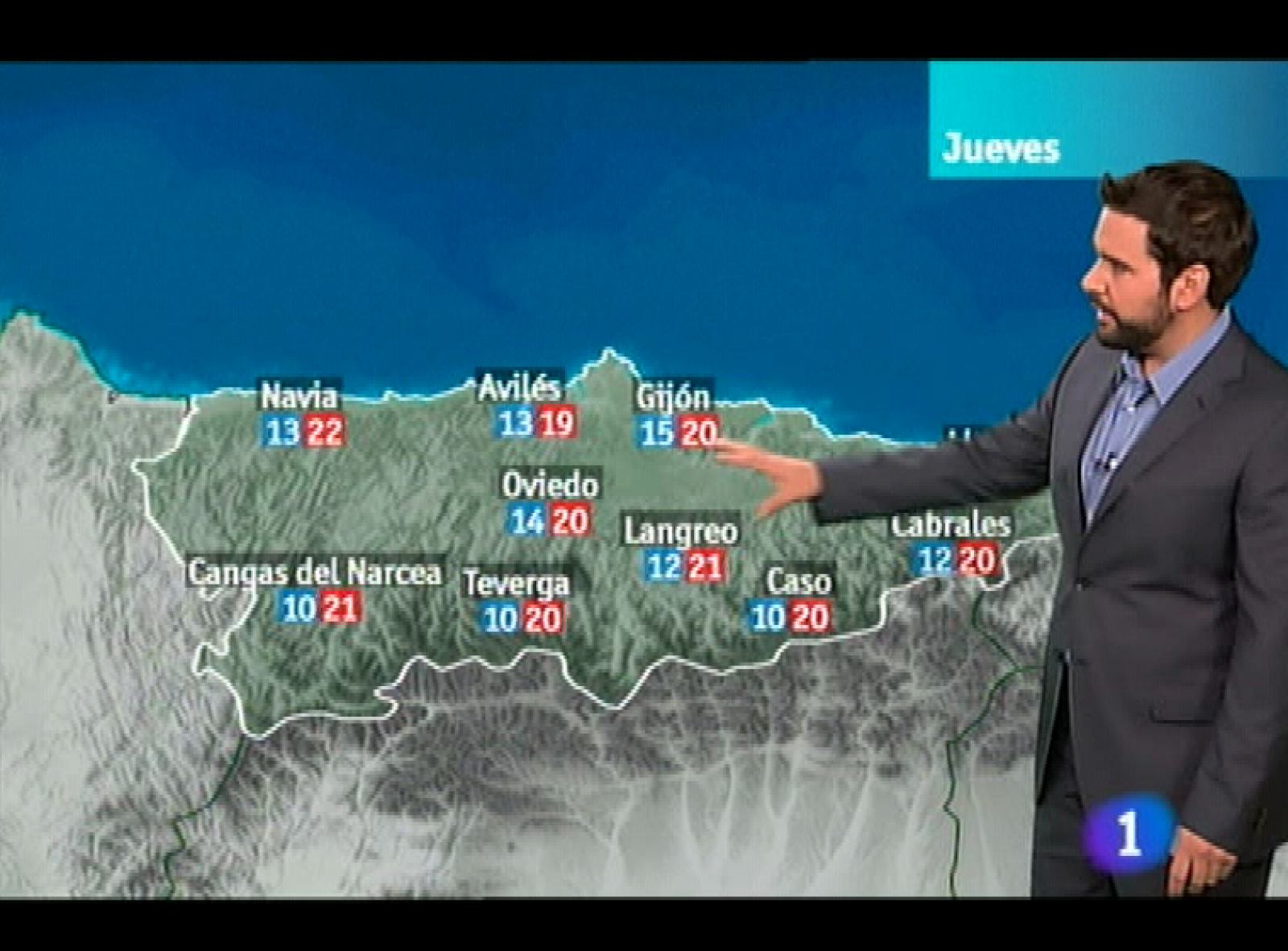 Panorama Regional: El tiempo en la Comunidad de Asturias - 06/07/11 | RTVE Play