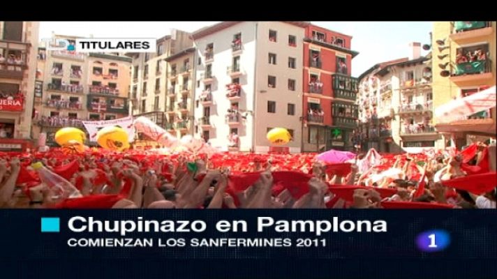 Telediario 1 - Telediario - 15 horas - 06/07/11