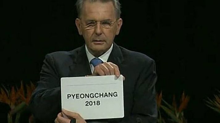 Telediario 1 - Pyeonchang organizará los JJOO de Invierno 2018