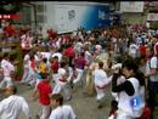 San Fermín - Entrada en la plaza de los Torrestrella