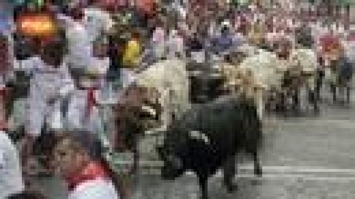 San Fermín - RNE te narra el primer encierro de San Fermín 2011 en imágenes