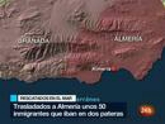 Pateras interceptadas en Almería