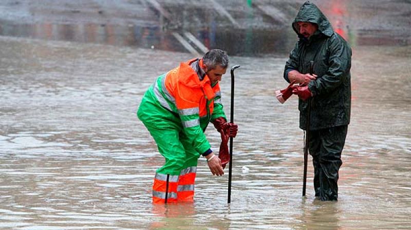  Fuertes inundaciones en el Norte de España