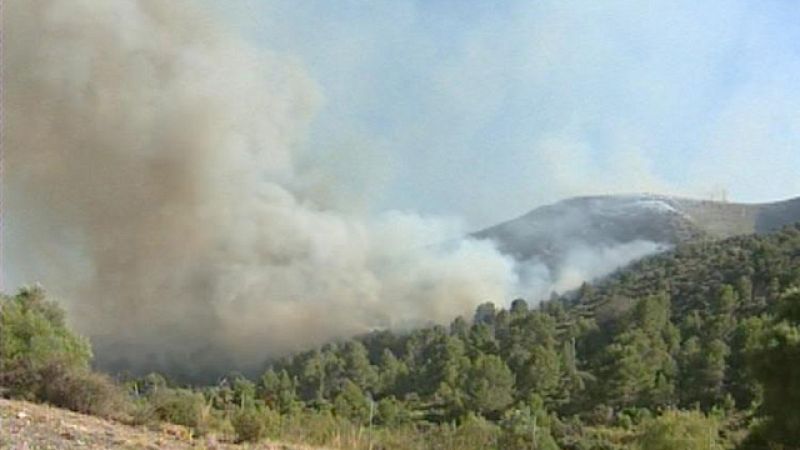 Incendios en Cádiz y Mallorca