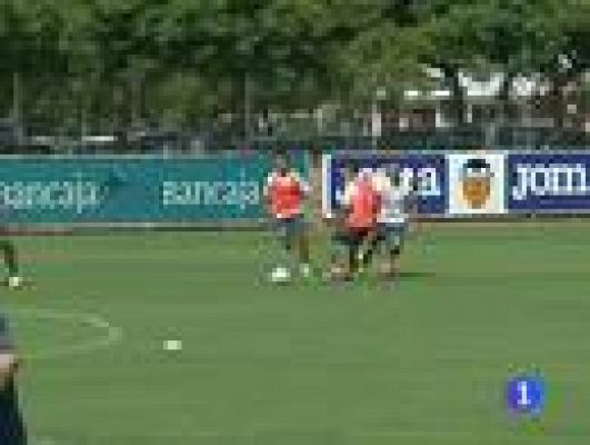 Telediario 1 - El Valencia regresa al tajo tras hacer limpia