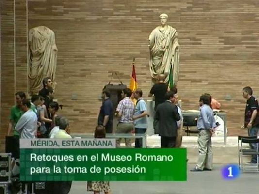 Noticias de Extremadura - La Comunidad de Extremadura en 2'- 08/07/11