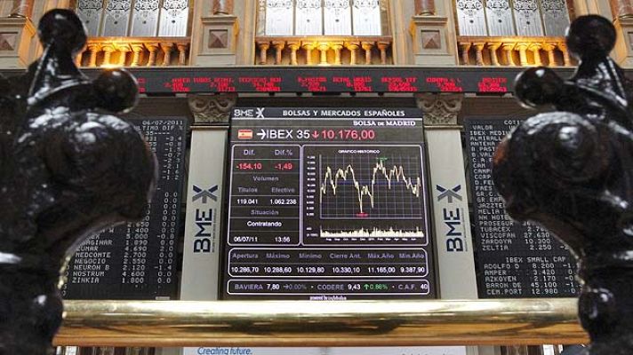 La tarde en 24h - El Ibex-35 cae un 2,53%