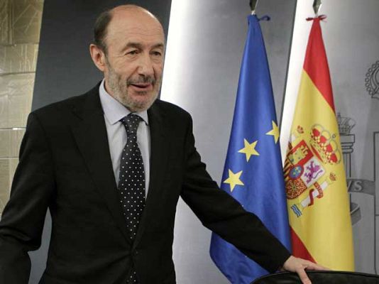 Telediario 1 - Rubalcaba abandona el Gobierno