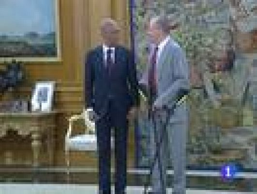 Martelly con el Rey Juan Carlos