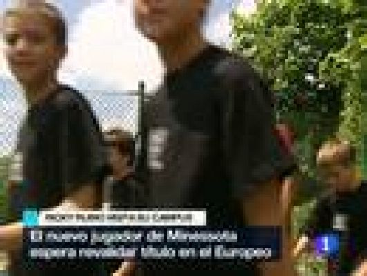 Telediario 1 - Ricky Rubio: "Iremos a por el pase"