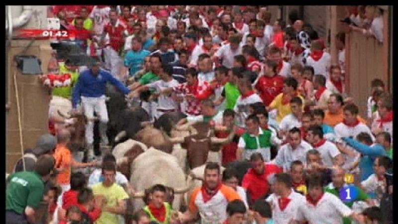 Encierros de San Fermín 2011 - 09/07/11 - Ver ahora