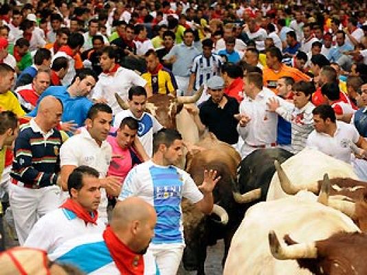 Multitudinarias carreras en Estafeta