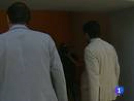 Telediario 1 - Rajoy no habla de Rubalcaba