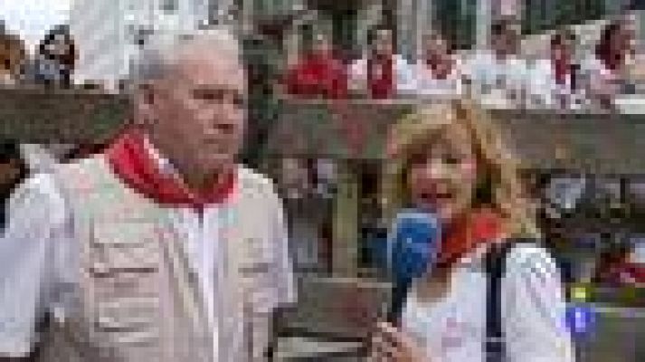 San Fermín - El vallado se monta cada día