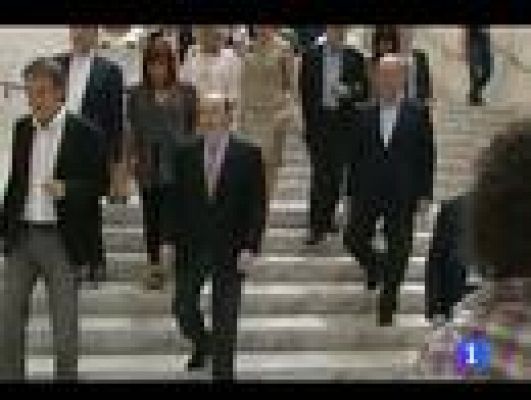 Telediario 1 - Reacciones sobre Rubalcaba