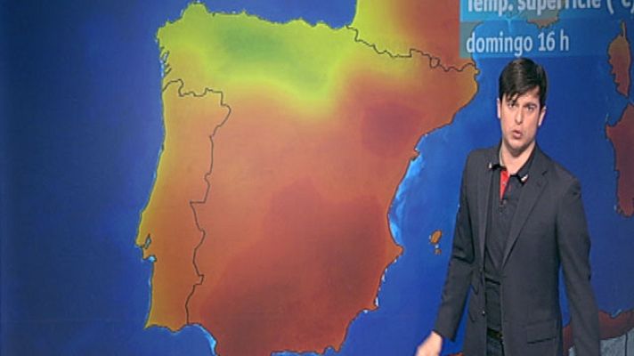 El tiempo - Altas temperaturas