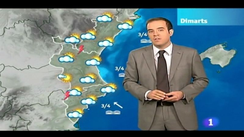 El tiempo en la C. Valenciana - 11/07/11 - Ver ahora 