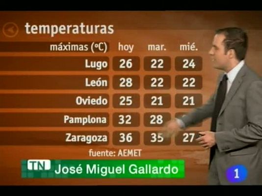 El tiempo en la Comunidad de Navarra - 11/07/11