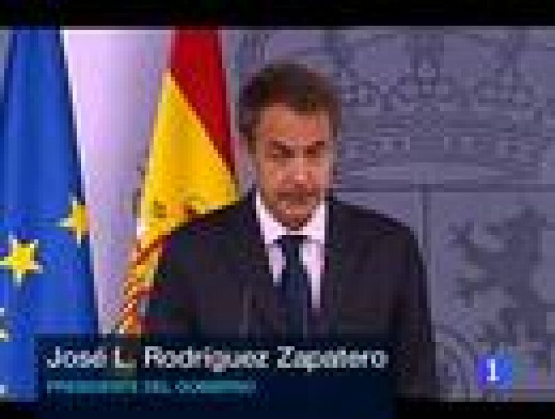 Zapatero pide "una respuesta europea" ante la presión de los mercados