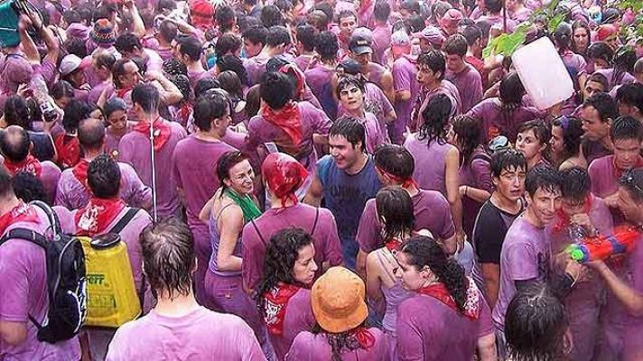 Batalla del vino en Haro