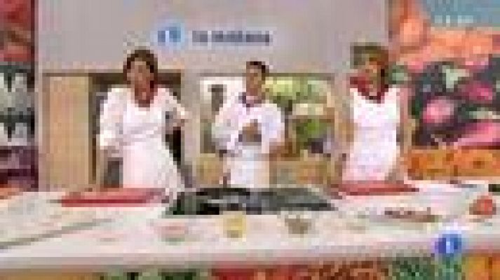 RTVE Cocina - Sepia al ajillo con calabacín